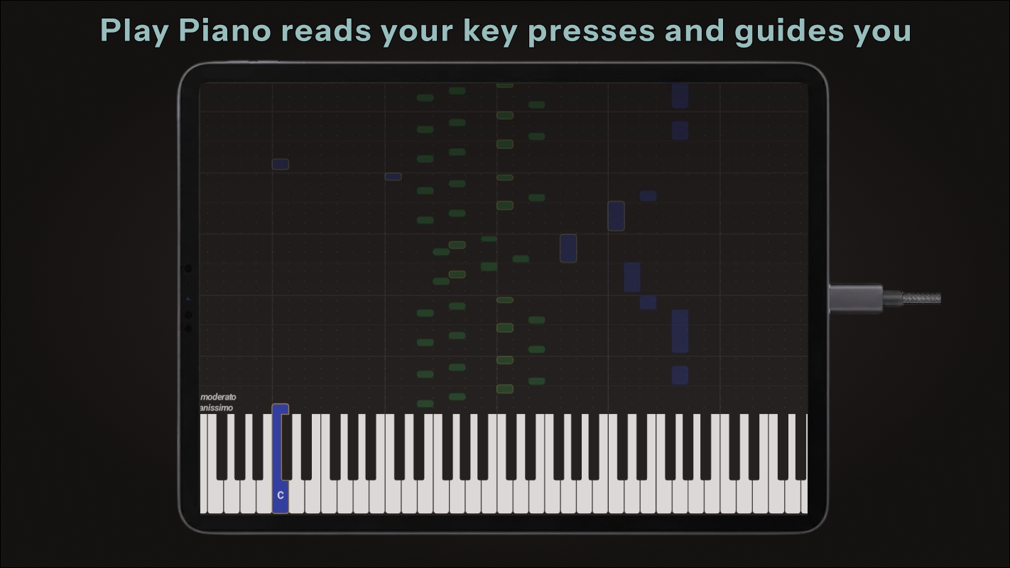 Guided playing interface